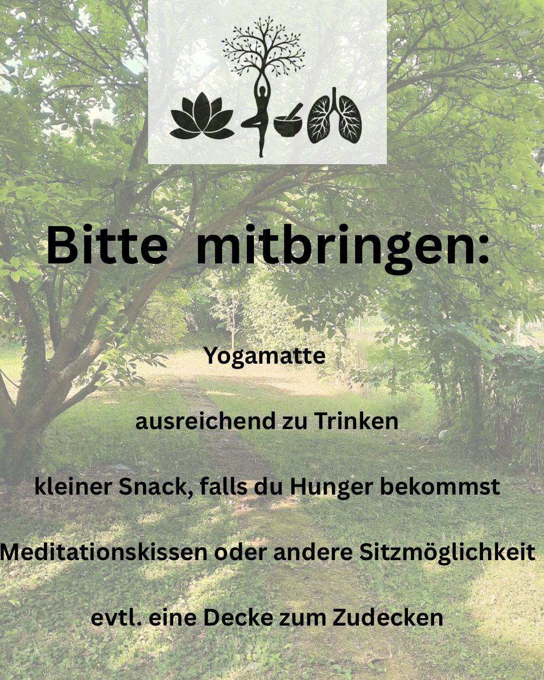 ATVIGESO 2025 Mitbringliste